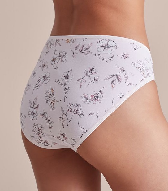 2 Pack Cotton High Cut Briefs; Style: LHF83599