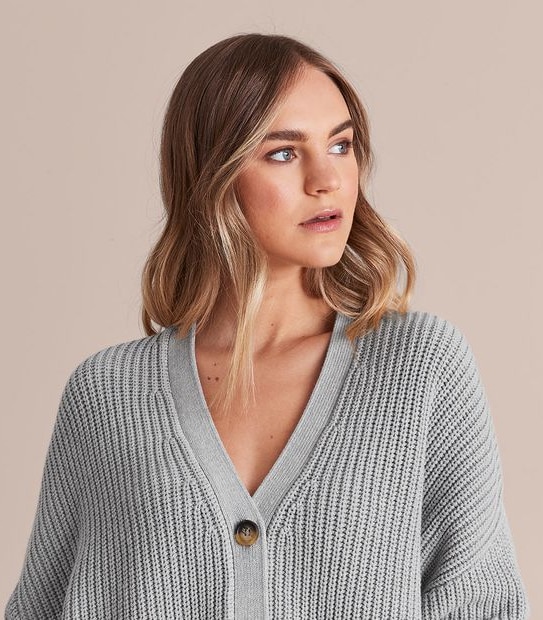 Lily Loves Slouchy Oversized Cardigan