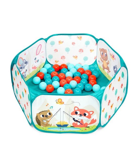 B. toys - Mini Playspace Ball Pit with Balls