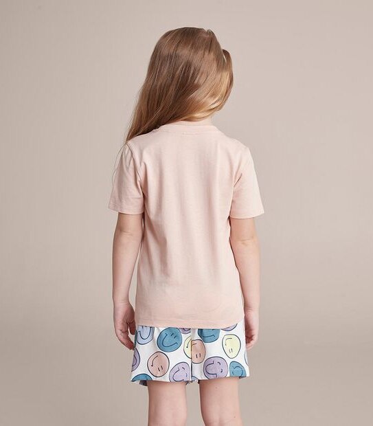 Kids Family Matching Happy Face Cotton Pyjama Set 5 of 5