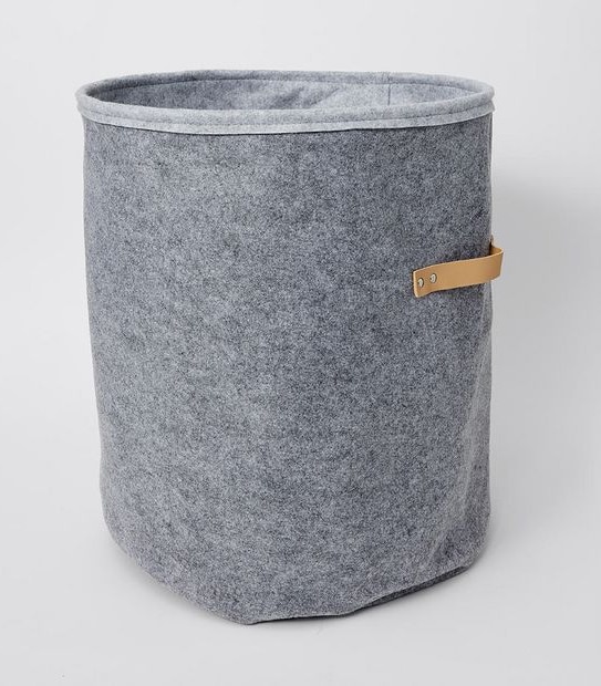 Saskia Felt Round Basket