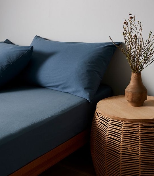 Arlo Stonewash Fitted Sheet