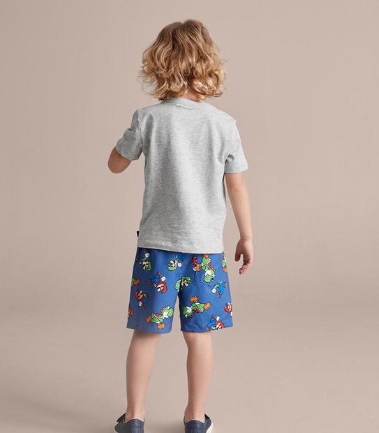 Super Mario Swim Boardshorts 4 of 5