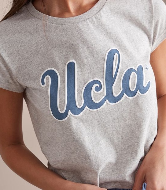 Licensed UCLA Baby Crop T-Shirt