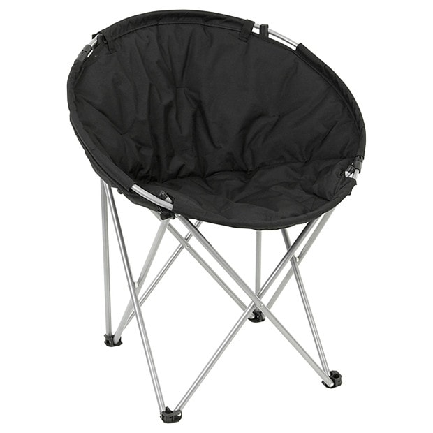 Life! Folding Moon Chair - Black 