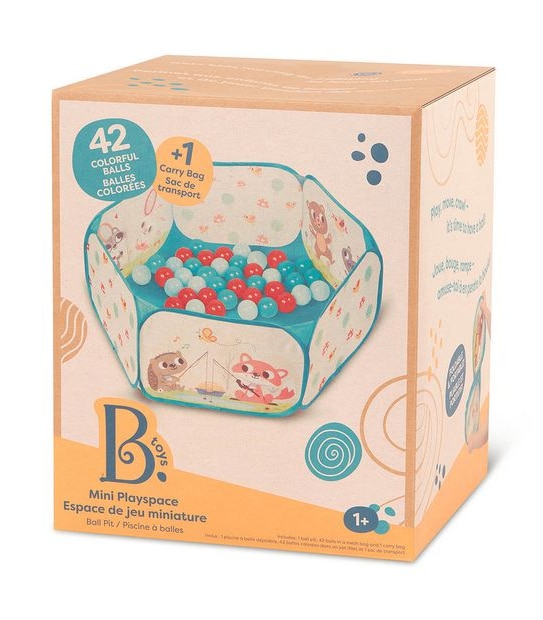 B. toys - Mini Playspace Ball Pit with Balls