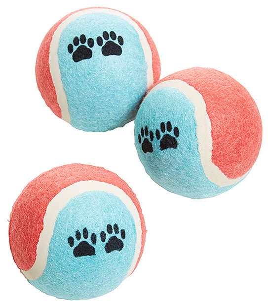 Patch & Socks 3 Pack Dog Tennis Balls