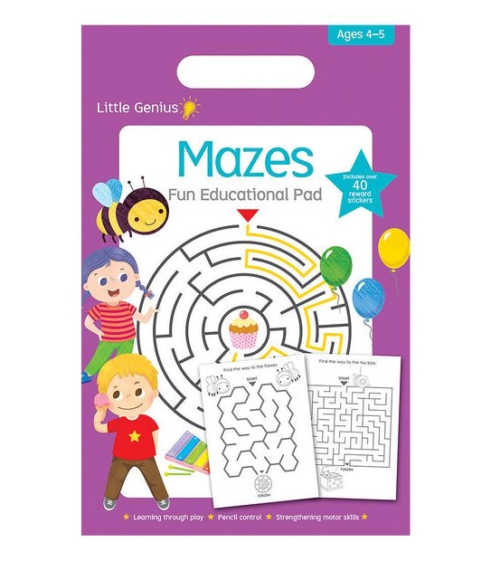 Little Genius Small Pad - Mazes