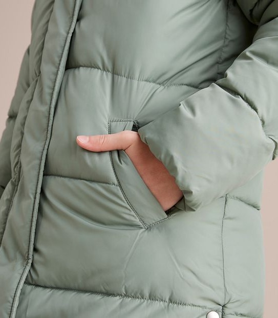 Hooded Longline Jacket