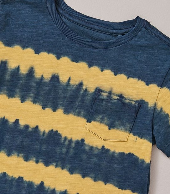 Tie-Dye Striped T-shirt