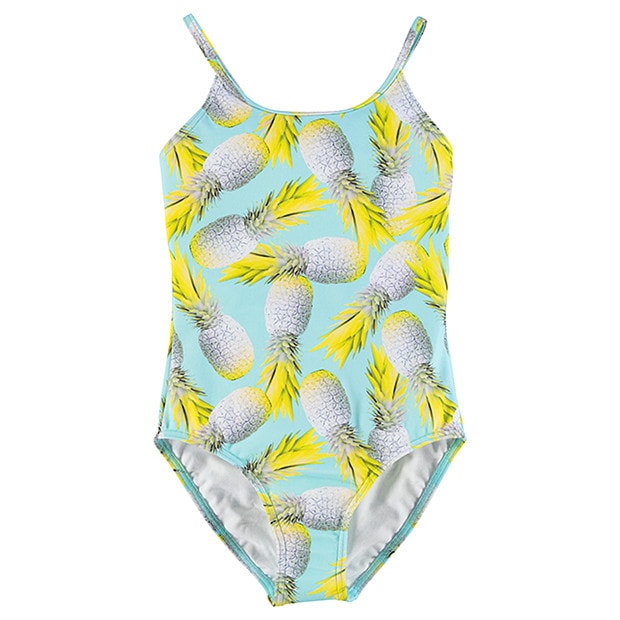 Girls' One Piece Pineapple Print Bathers | Target Australia