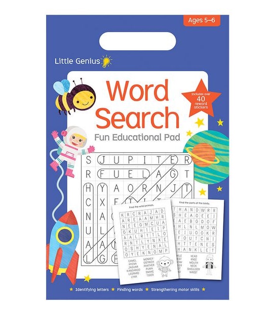 Little Genius Small Pad - Wordsearch