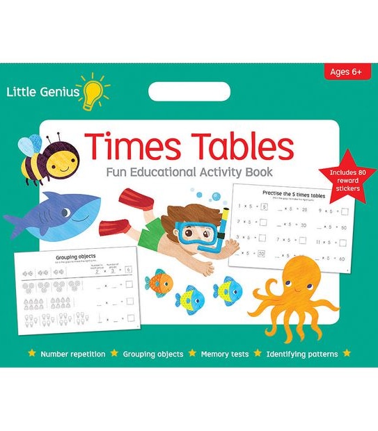 Little Genius Large Pad - Times Table