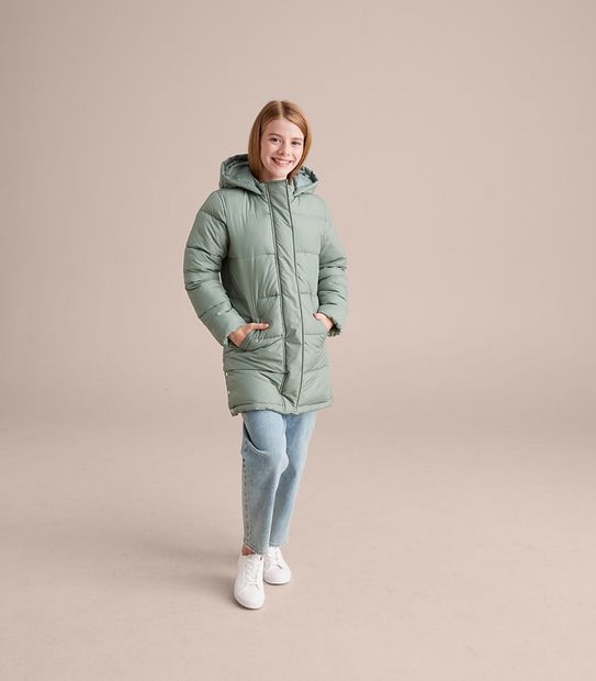 Hooded Longline Jacket