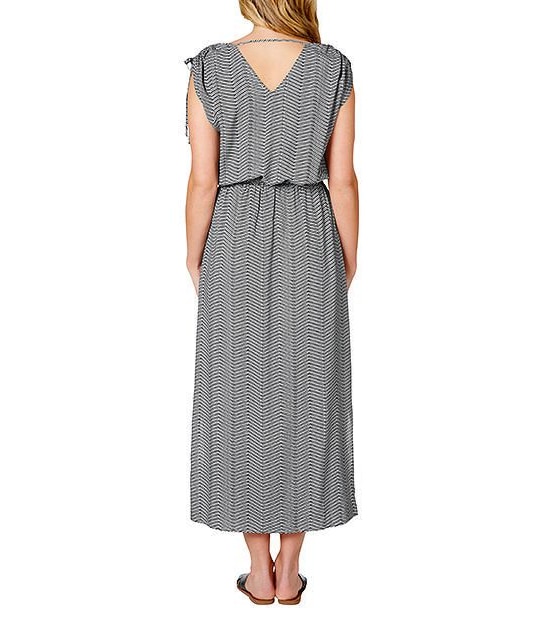 Tie Waist Maxi Dress