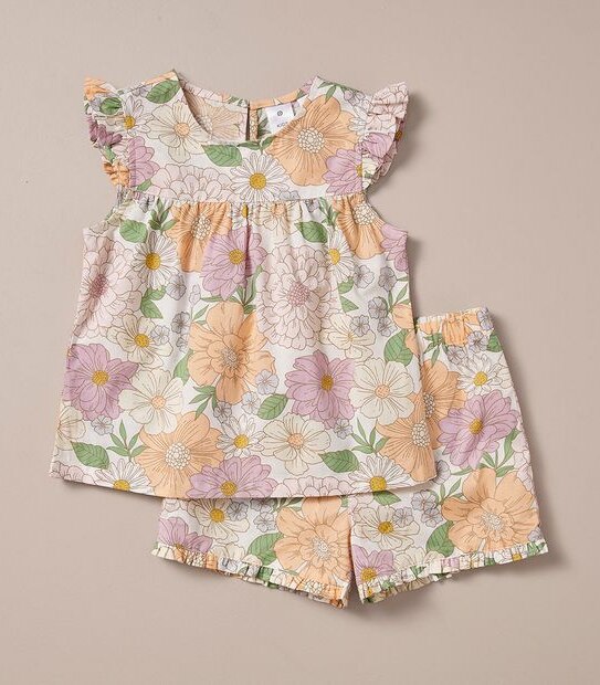 Floral Cotton Pyjama Set