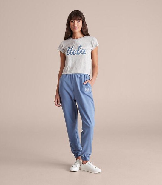 Licensed UCLA Baby Crop T-Shirt