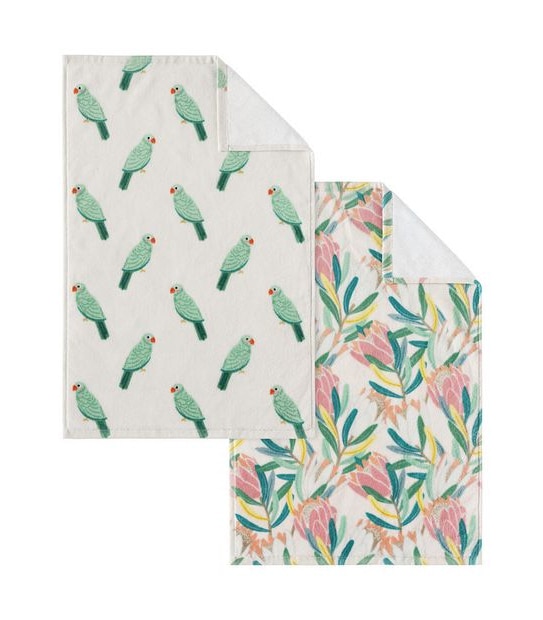 Mable Tan 2 Pack Tea Towels