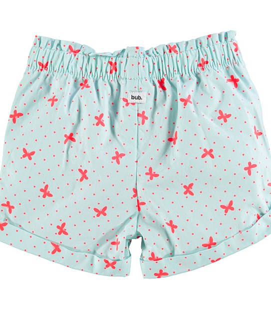 Girls' Pull On Butterfly Print Short 2 of 3