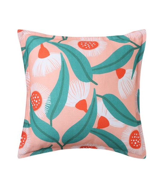 Mable Tan Cushion - Eucalyptus Flower