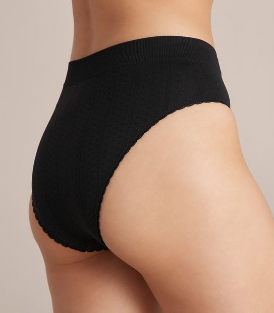 Lily Loves Pointelle High Waisted Bikini Briefs; Style: LHB64072