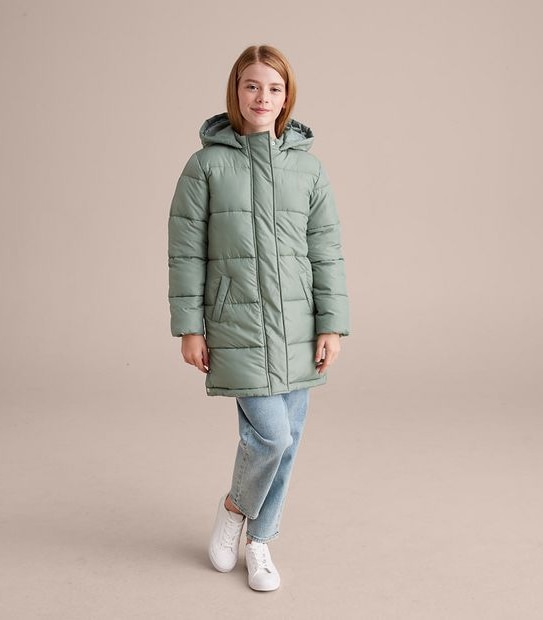 Hooded Longline Jacket