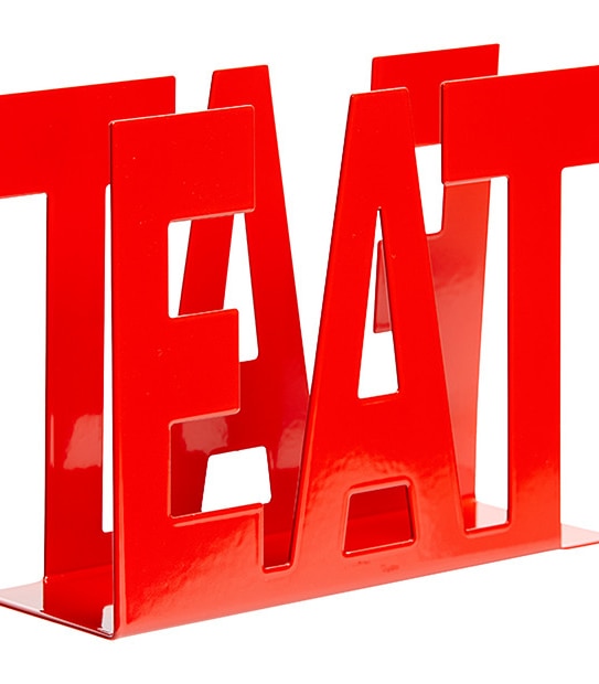 "Eat" Napkin Holder