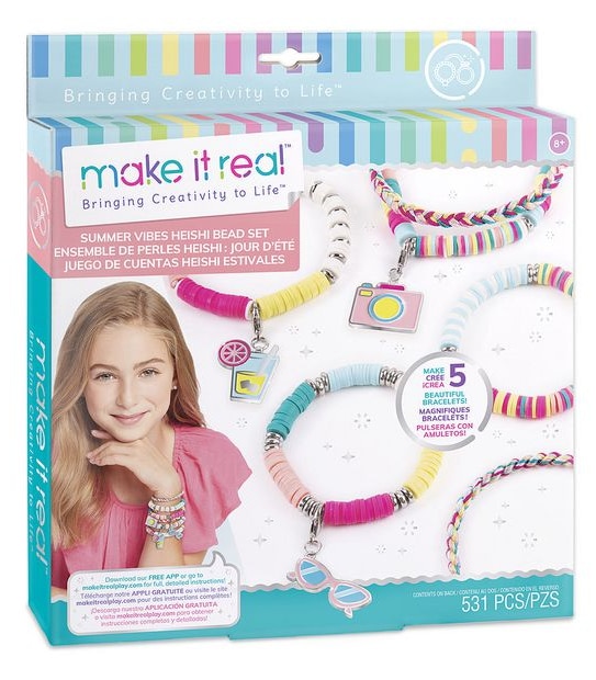 Make It Real Summer Vibes Heisi Beads Kit