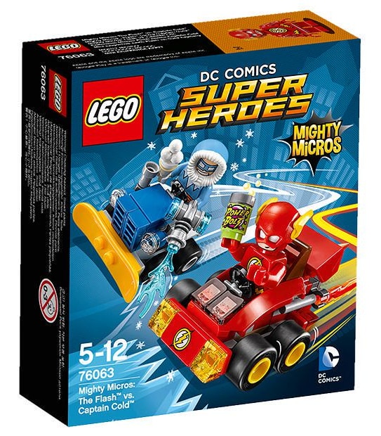 LEGO&reg; DC Comics Super Heroes Mighty Micros: The Flash&trade; Vs. Captain Cold&trade; 76063