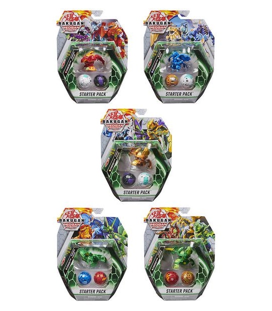 Bakugan Battle Brawlers Collectible Starter 3-Pack - Assorted*