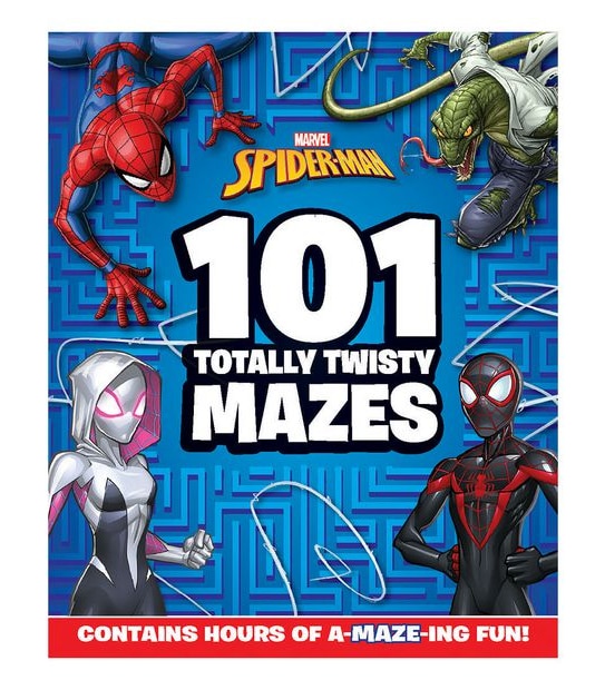 Marvel Spider-Man: 101 Totally Twisty Mazes