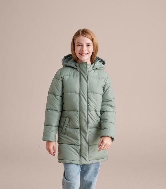 Hooded Longline Jacket