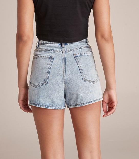 Lily Loves High Rise Denim Shorts 3 of 5