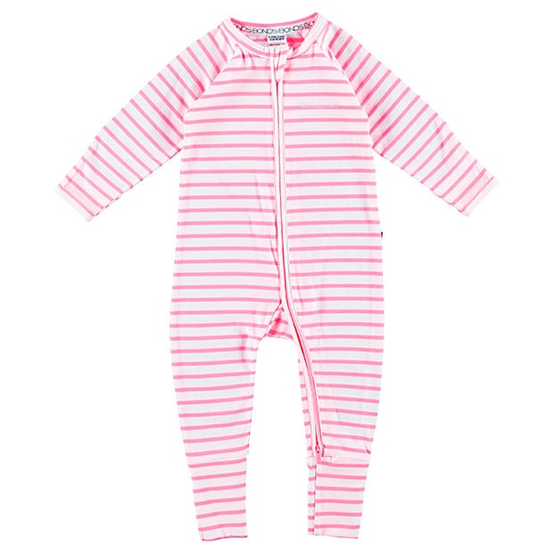 Girls' Bonds Zip Wondersuit - Pink