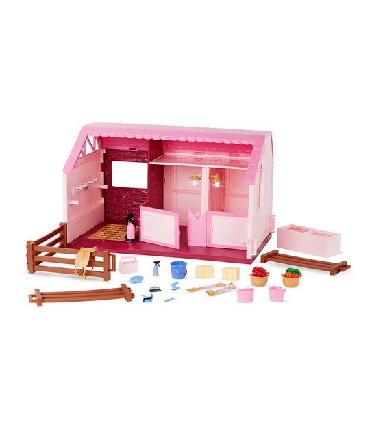 Lori Philippa's Horse & Stable Set Mini Doll & Playset