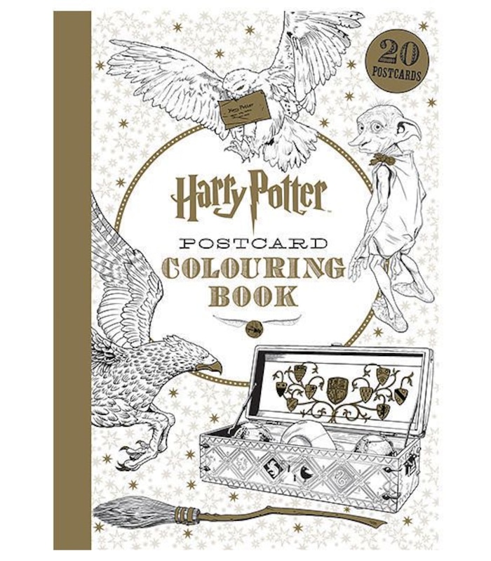Harry Potter Postcard Colouring Book Target Australia Harry Potter Postcard Colouring Book Target Australia