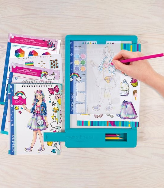 Make It Real Fashion Design Tracing Light Table 