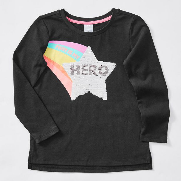 Mum Hero Reversible Sequins Top Mum Hero Reversible Sequins Top