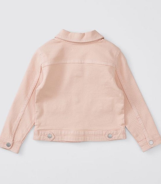 Denim Jacket - Pink