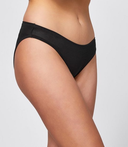 Lily Loves 3 Pack Soft Stretch Bikini Briefs - Blue Stripe