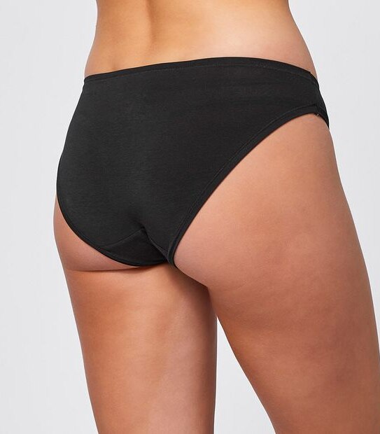Lily Loves 3 Pack Soft Stretch Bikini Briefs - Blue Stripe