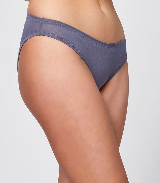 Lily Loves 3 Pack Soft Stretch Bikini Briefs - Blue Stripe