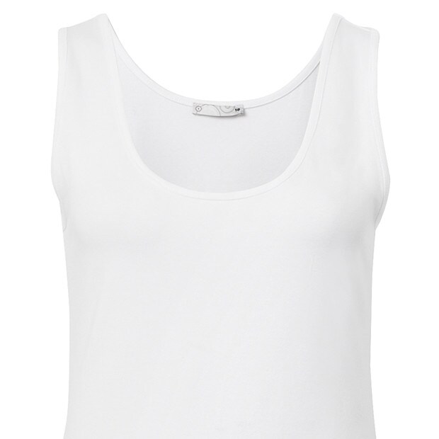 LongLine Tank Top White Target Australia