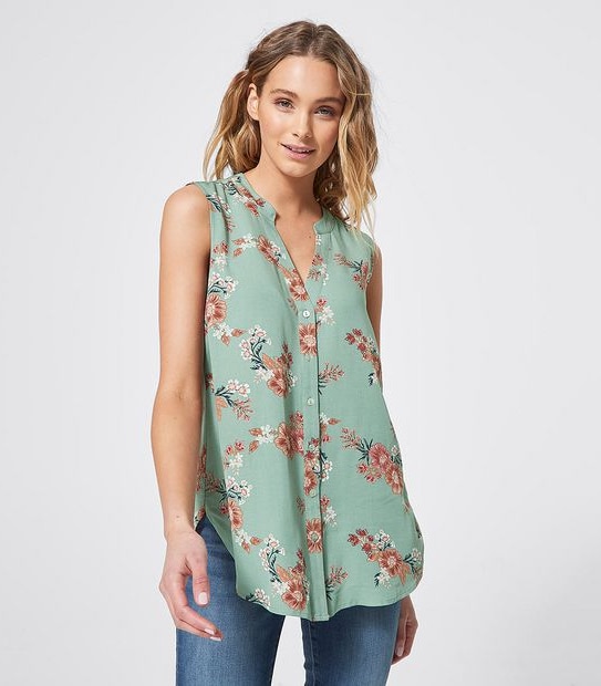 Sonia Sleeveless Shirt 