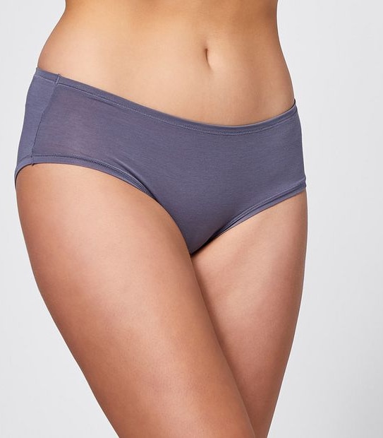 Lily Loves 3 Pack Soft Stretch Boyleg Briefs - Blue Stripe