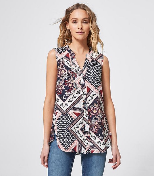 Sonia Sleeveless Shirt 