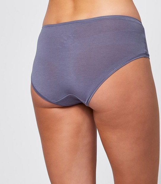 Lily Loves 3 Pack Soft Stretch Boyleg Briefs - Blue Stripe