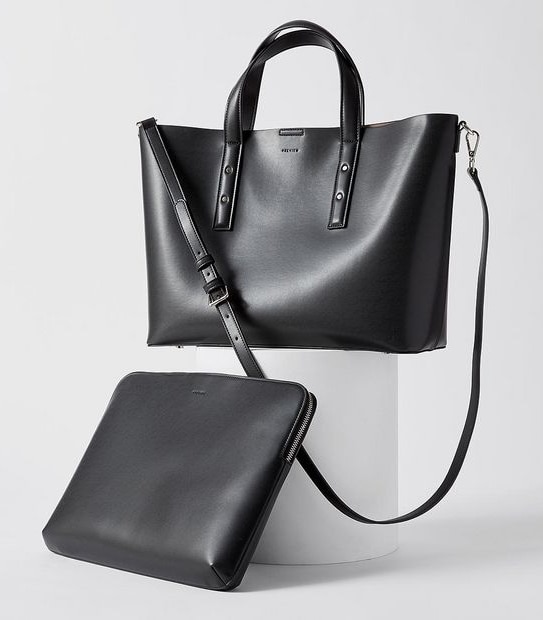 Preview Laptop Tote Bag - Black