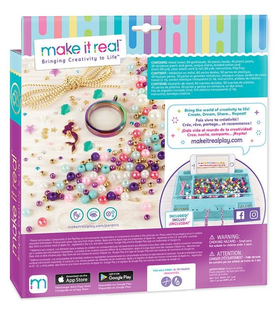Make It Real Mermaid Treasure Jewellery Kit