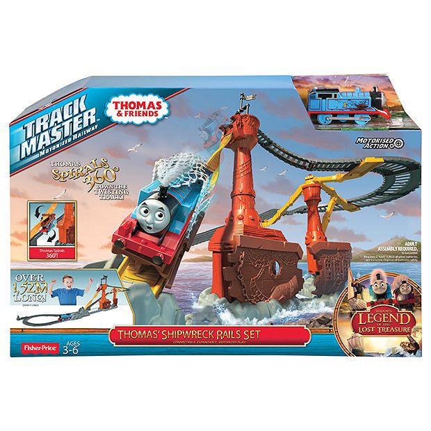 Thomas & Friends Track Master Motorized Railway Thomas' Shipwreck Rail Set